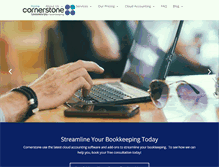 Tablet Screenshot of cornerstone-group.com.au